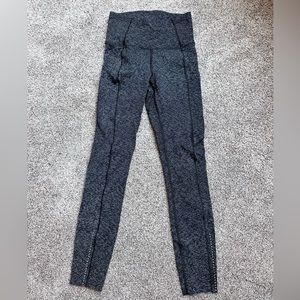 Reflective Lululemon Fast And Free High Rise Leggings | size 2 |